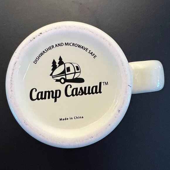 CAMP CASUAL Wanderlust Camping Style Mug w/ Retro Camping Road Trip Scenes - Picture 9 of 10